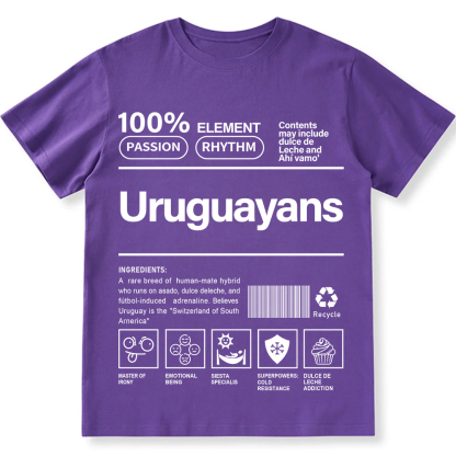 Uruguayans Unisex Fit  Cotton T-Shirt wearishow