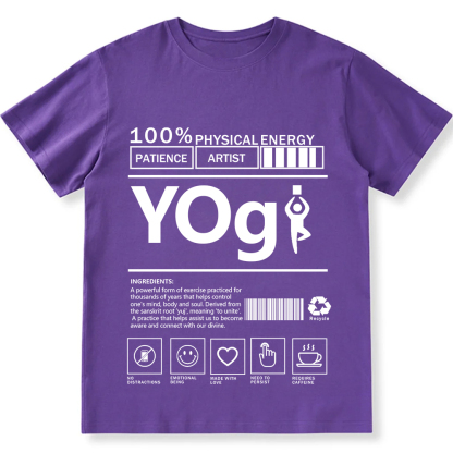 Yogi Unisex Fit Washed T-Shirt wearishow