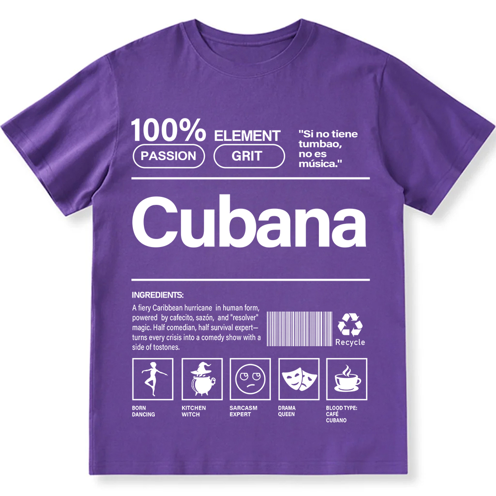 Cubana Unisex Fit  Cotton T-Shirt wearishow