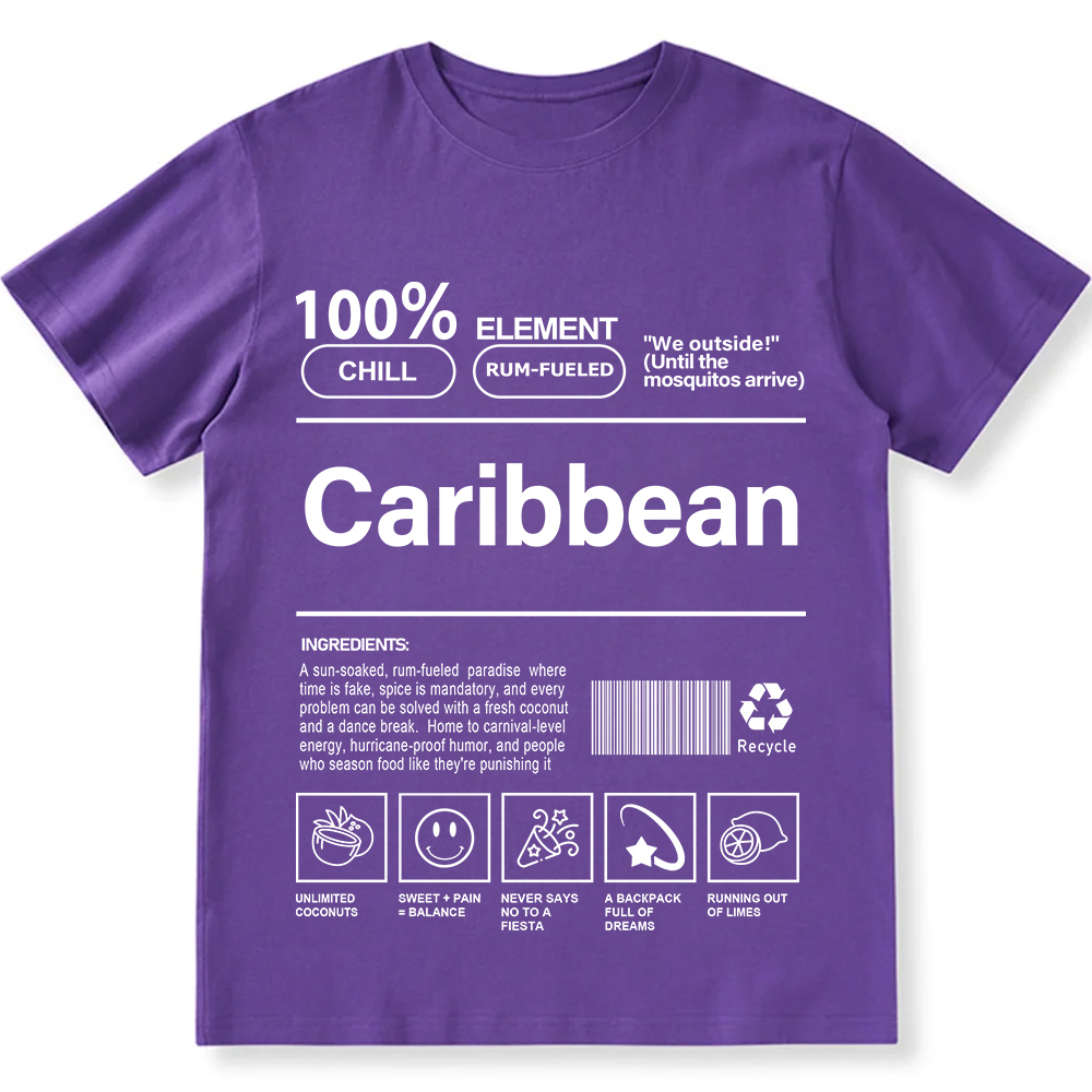 Caribbean Unisex Fit  Cotton T-Shirt wearishow