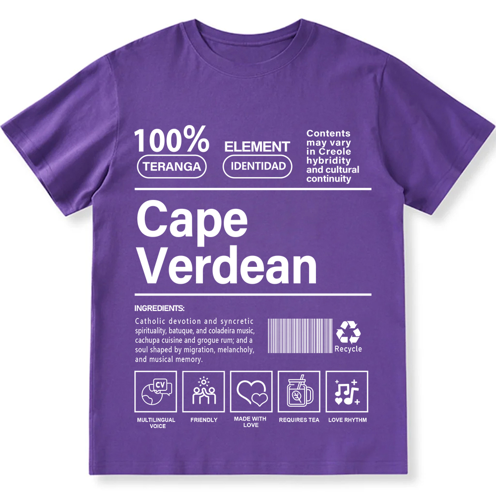 Cape Verdean Unisex Fit  Cotton T-Shirt wearishow