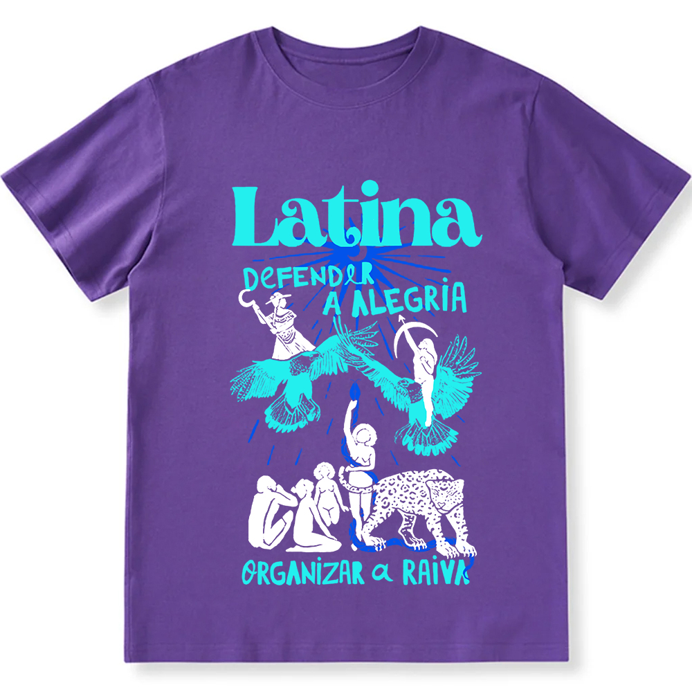 Latina Unisex Fit  Cotton T-Shirt wearishow