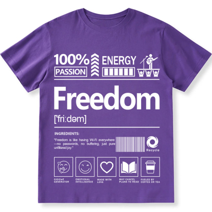 Freedom Unisex Fit T-Shirt wearishow