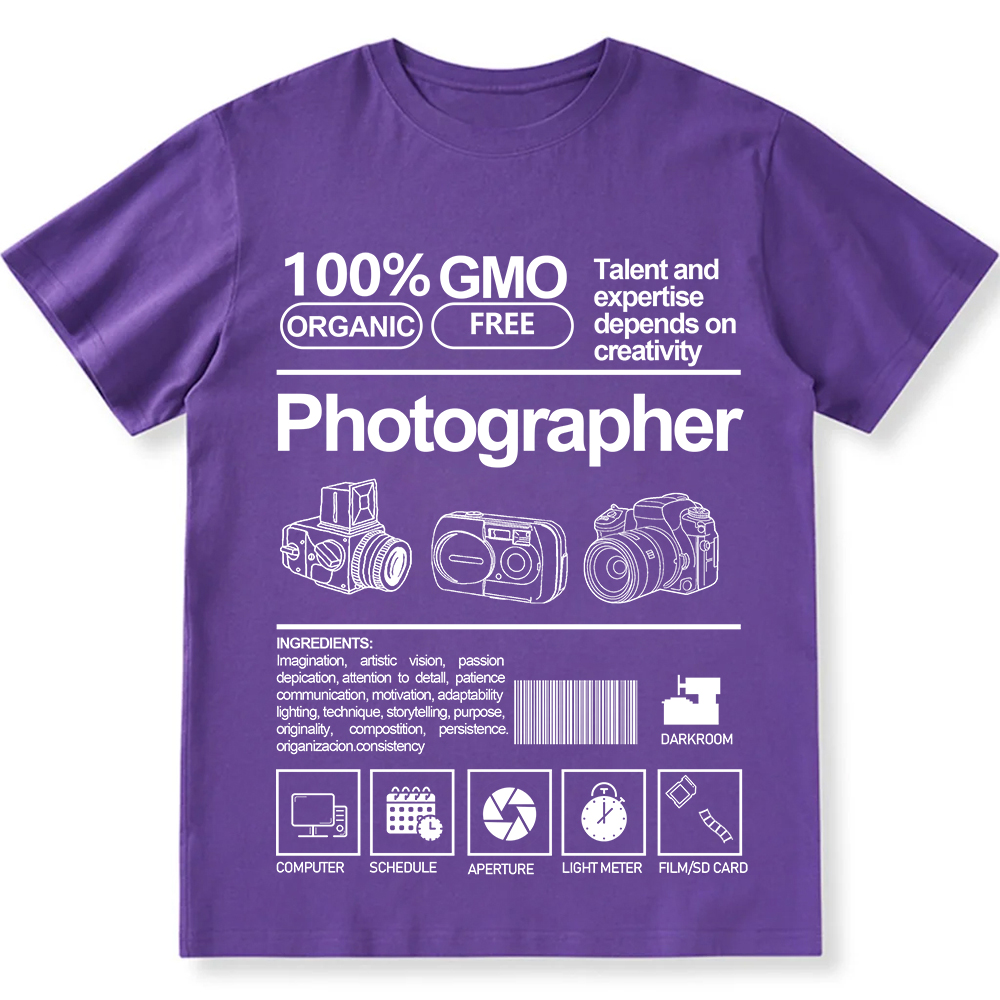 Photographer Unisex Fit Cotton T-Shirt wearishow