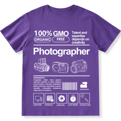 Photographer Unisex Fit Cotton T-Shirt wearishow