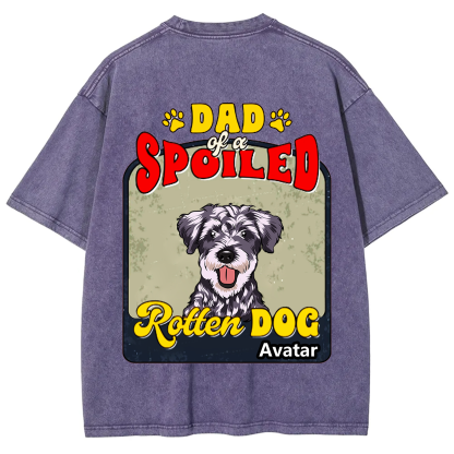 Spoiled Rotten Dog Named - Personalized Custom Unisex T-shirt
