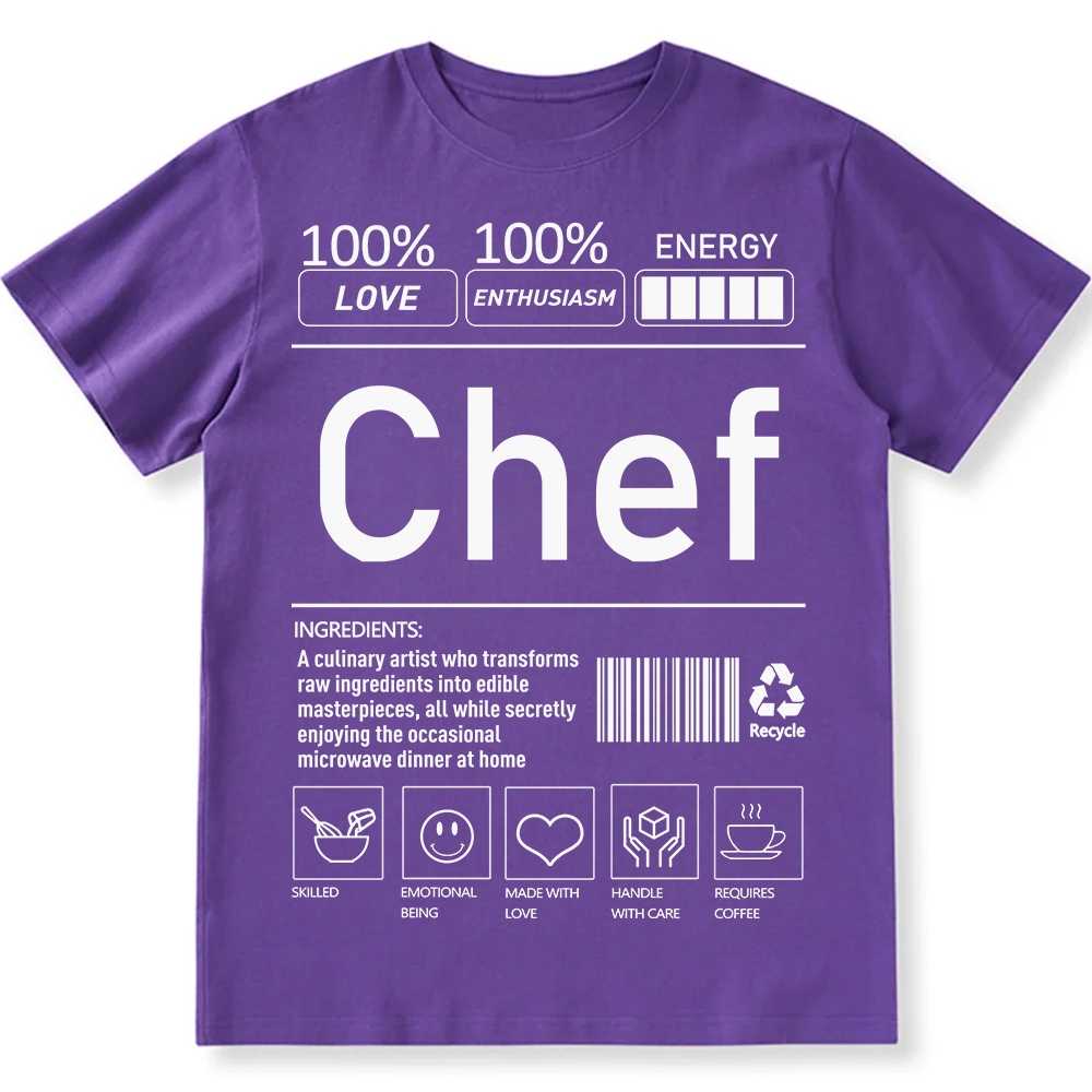 Chef Unisex Fit Cotton T-Shirt wearishow