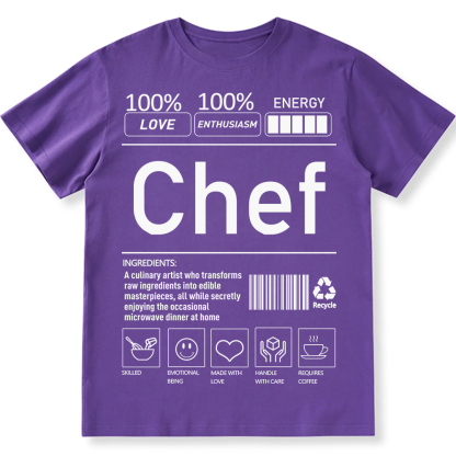 Chef Unisex Fit Cotton T-Shirt wearishow