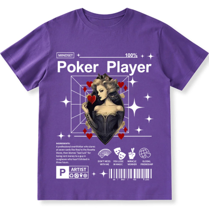 Poker Player Unisex Fit Cotton T-Shirt wearishow