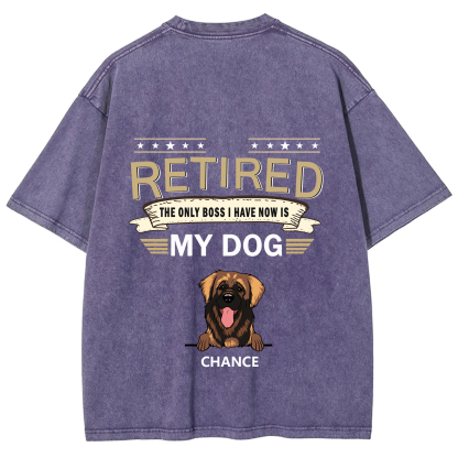 The Only Boss I Have - Personalized Custom Unisex T-shirt