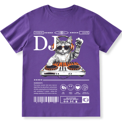 DJ Unisex Fit Cotton T-Shirt wearishow