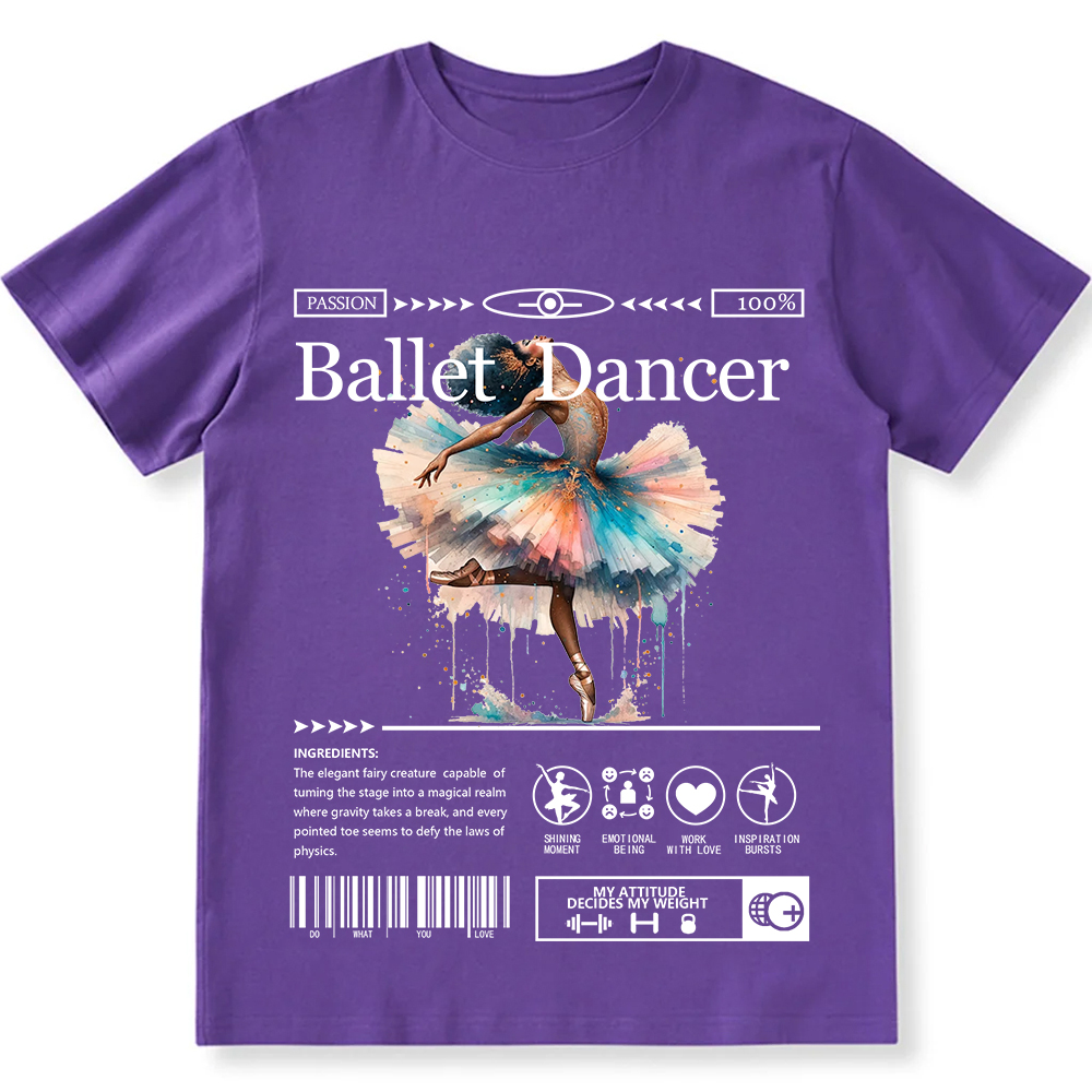 Ballet Dancer Unisex Fit Cotton T-Shirt wearishow
