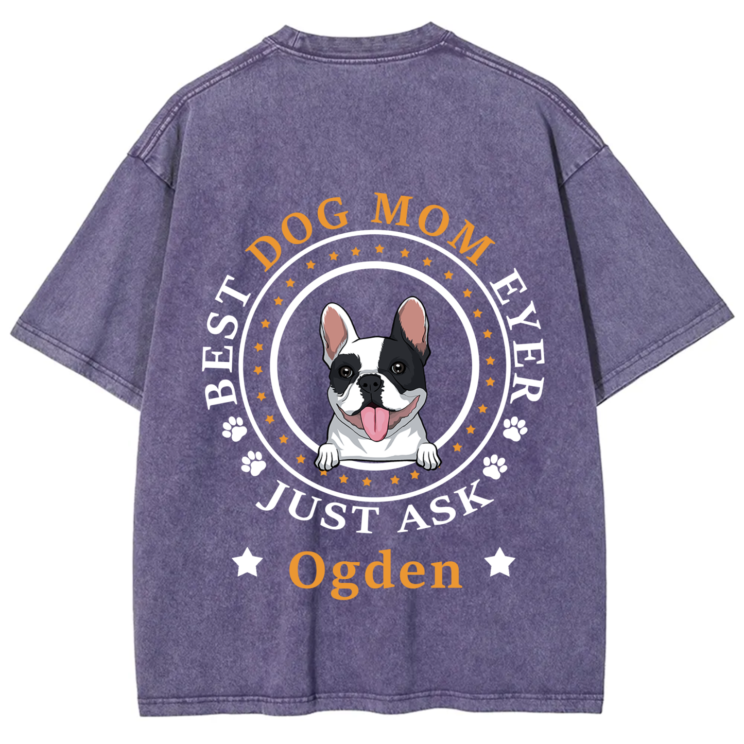 Best Dog Dad/Dog Mum Circle - Personalized Custom Unisex T-shirt