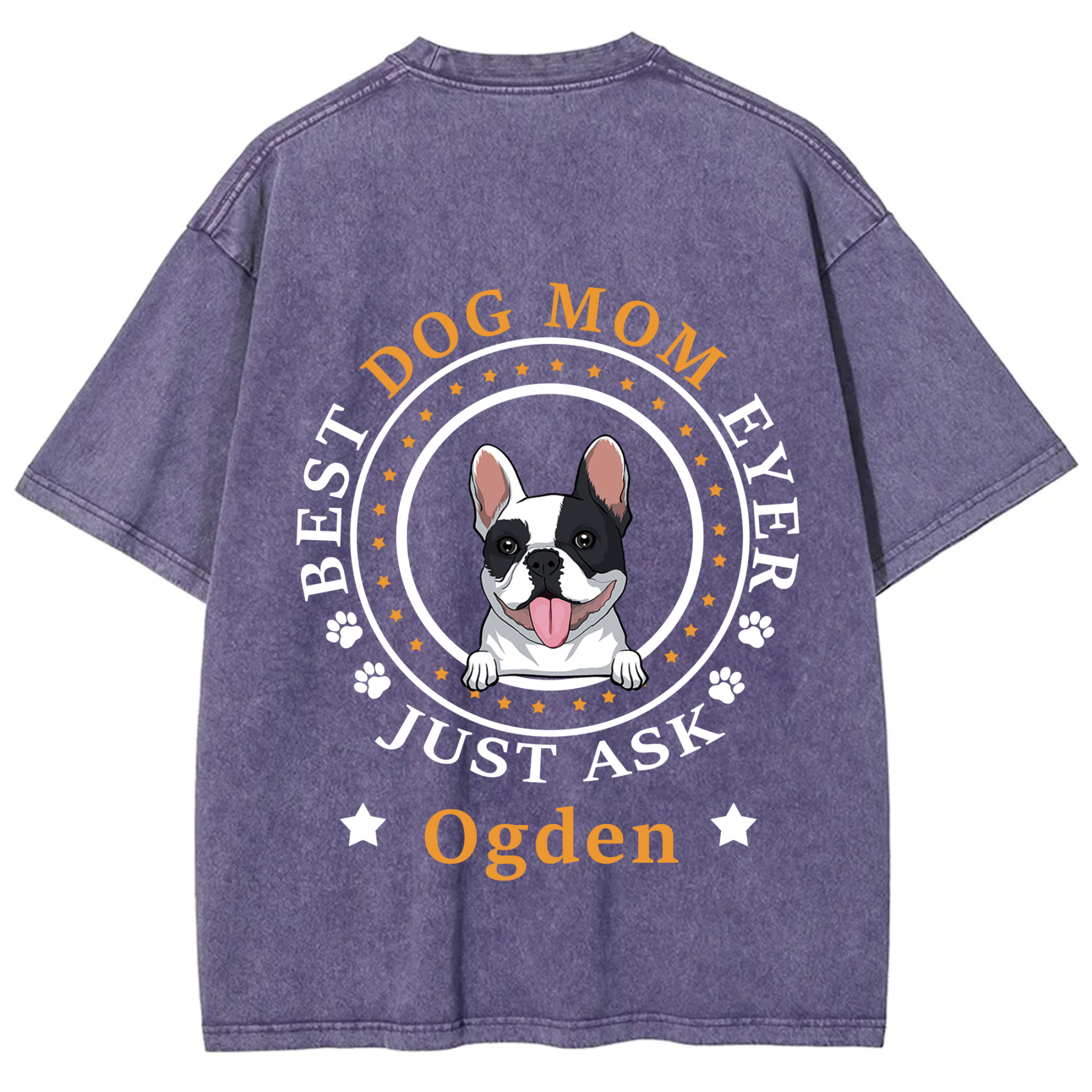 Best Dog Dad/Dog Mum Circle - Personalized Custom Unisex T-shirt