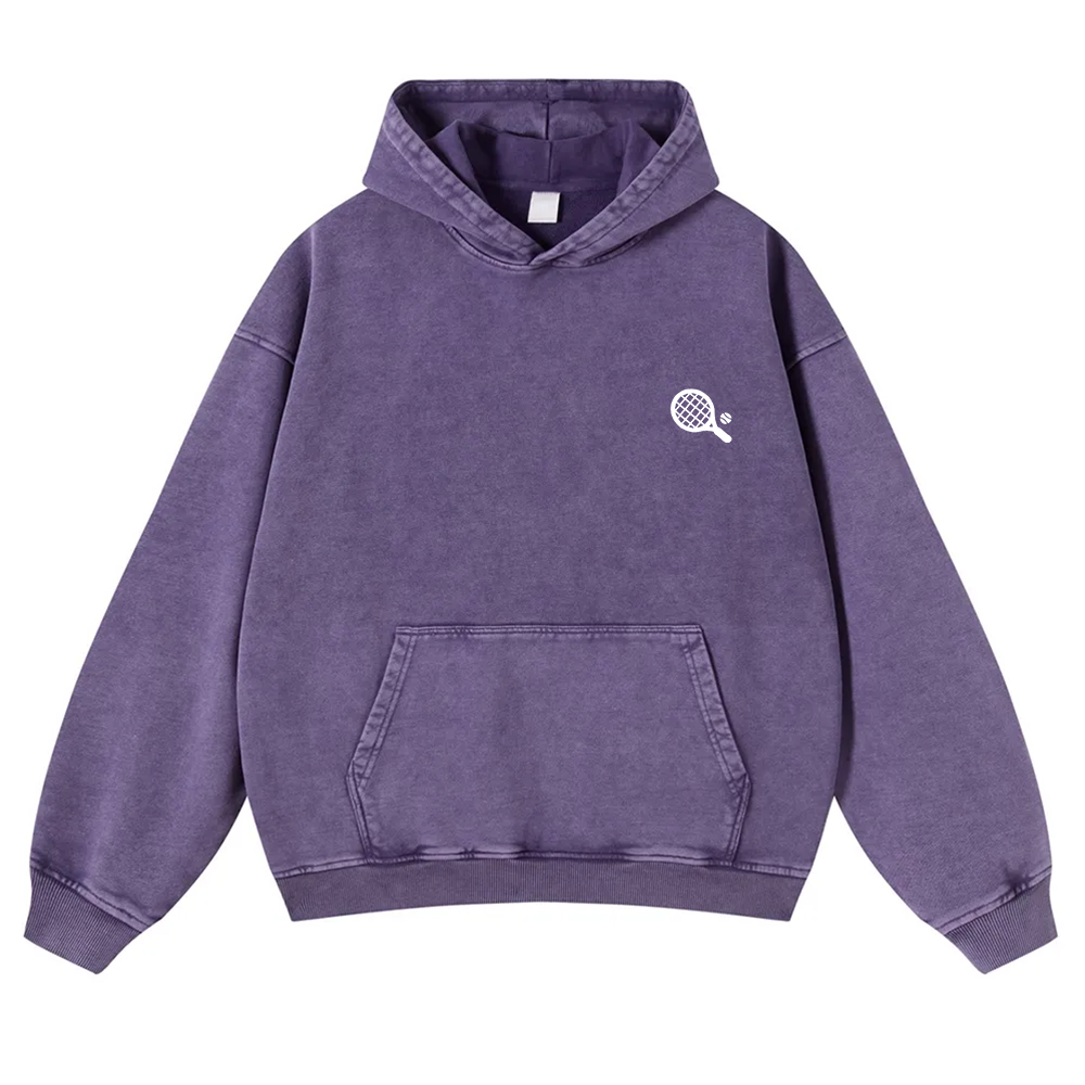 Padel Player Washed Hoodie wearishow