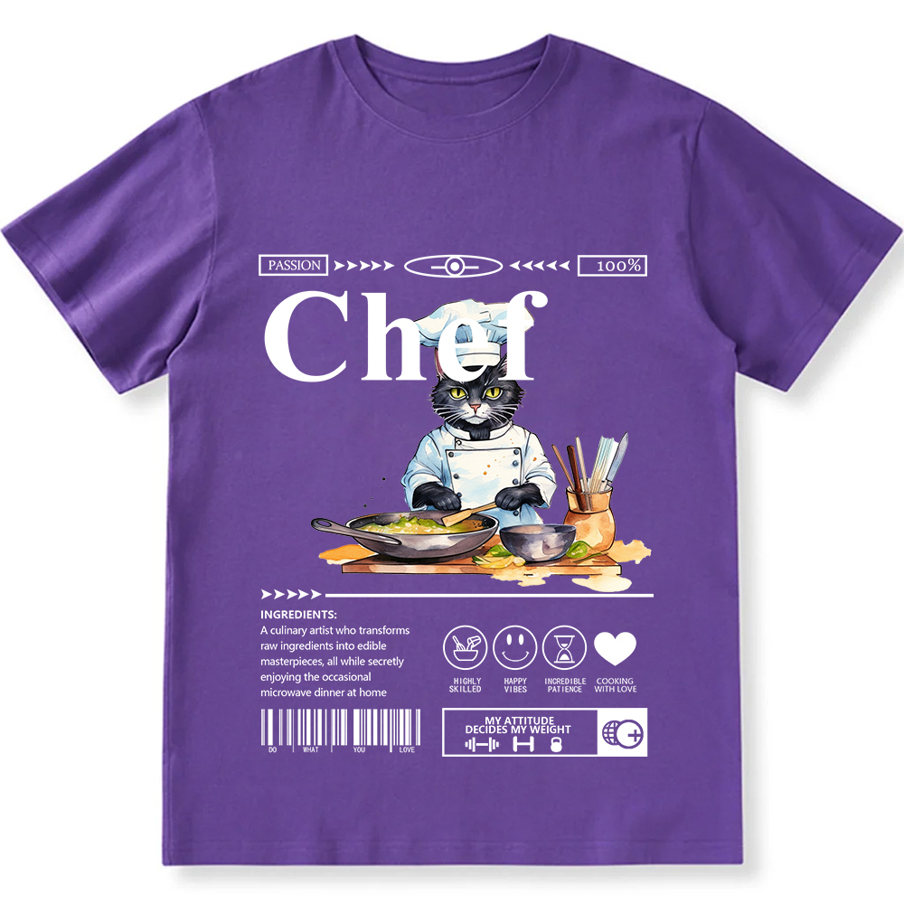 Chef Unisex Fit Cotton T-Shirt wearishow