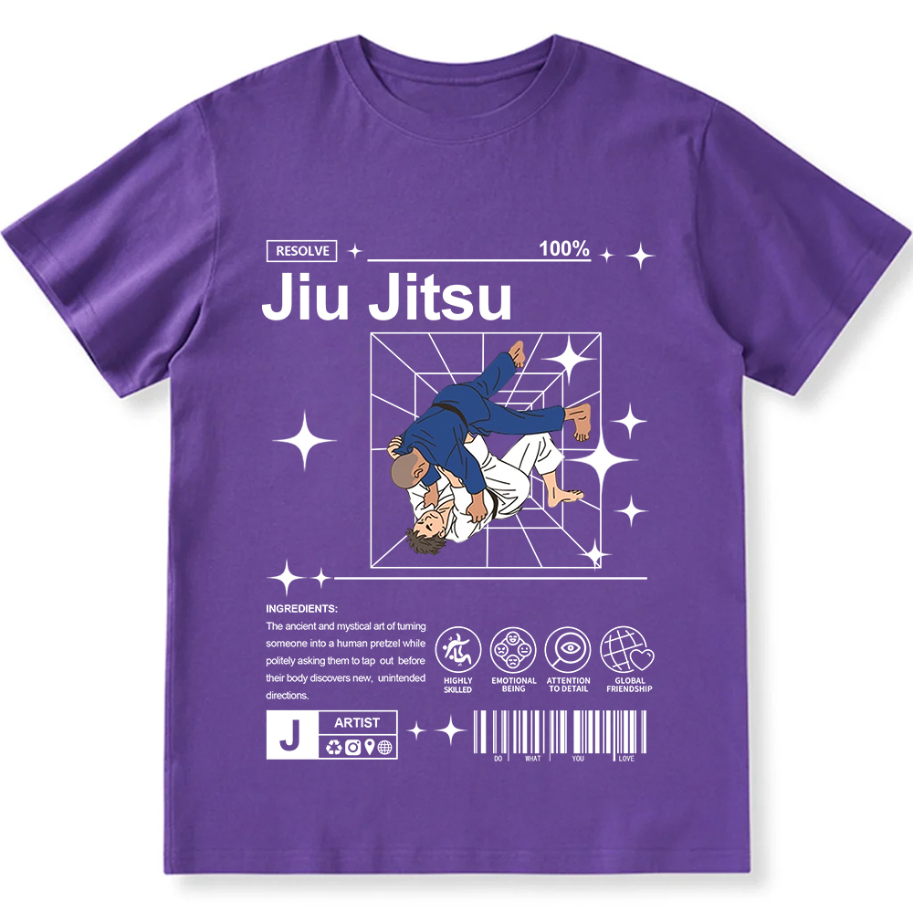 Jiu Jitsu Unisex Fit Cotton T-Shirt wearishow