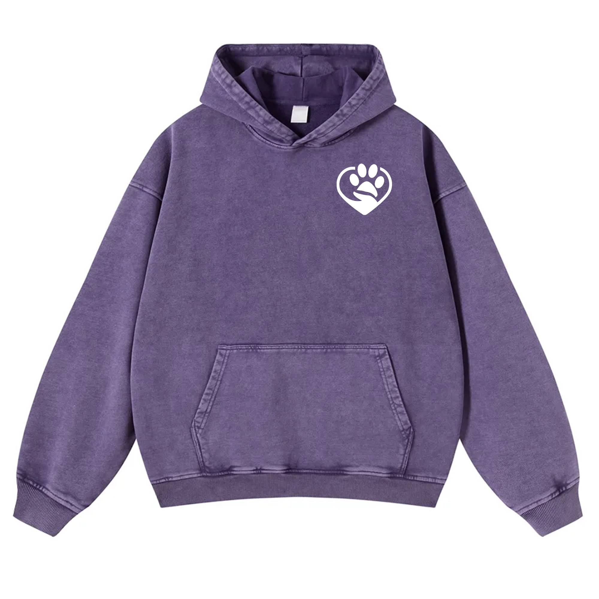 Pet Photo Creative Customized Unisex Washed Hoodie