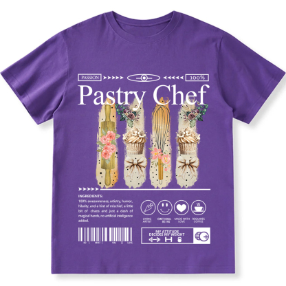 Pastry Chef Unisex Fit Cotton T-Shirt wearishow