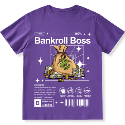 Bankroll Boss Unisex Fit Cotton T-Shirt wearishow
