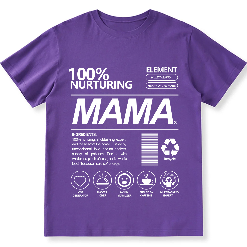 Mama Unisex Fit Cotton T-Shirt wearishow