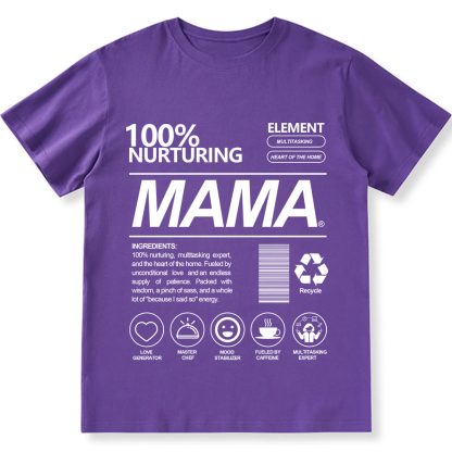 Mama Unisex Fit Cotton T-Shirt wearishow