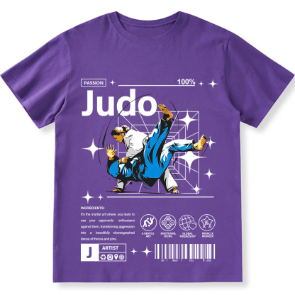 Judo Unisex Fit Cotton T-Shirt wearishow