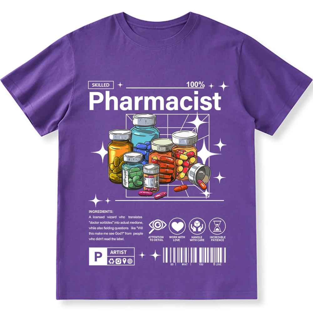 Pharmacist Unisex Fit Cotton T-Shirt wearishow