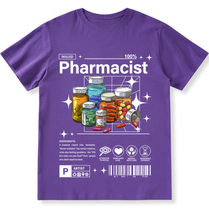 Pharmacist Unisex Fit Cotton T-Shirt wearishow