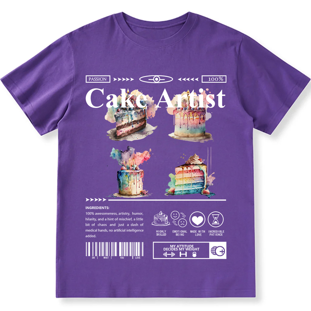 Cake Artist  Unisex Fit Cotton T-Shirt wearishow