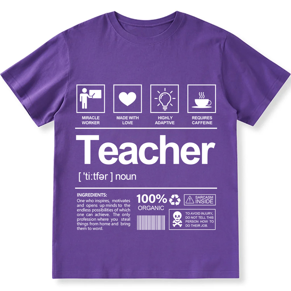Teacher Unisex Fit Cotton T-Shirt wearishow