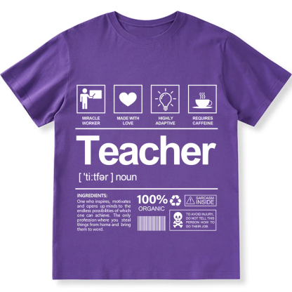 Teacher Unisex Fit Cotton T-Shirt wearishow