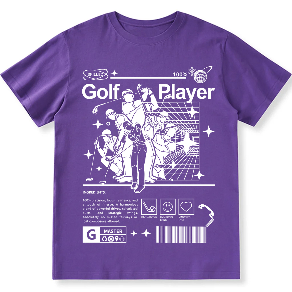 Golf Player Unisex Fit Cotton T-Shirt wearishow
