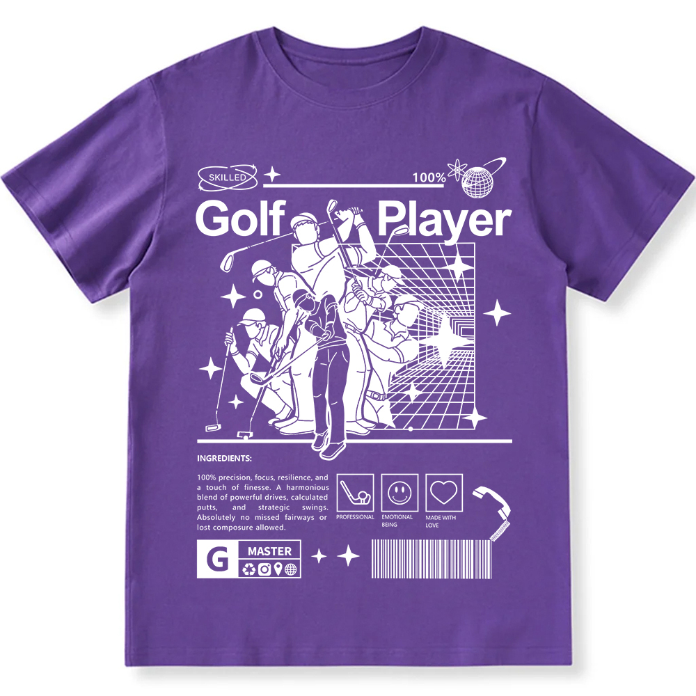 Golf Player Unisex Fit Cotton T-Shirt wearishow