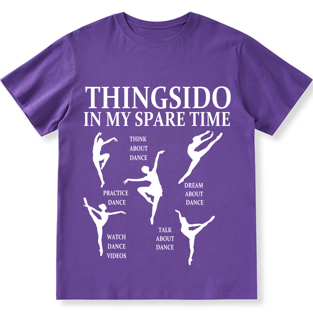 Thingsido In My Spare Time Unisex Fit Cotton T-Shirt wearishow