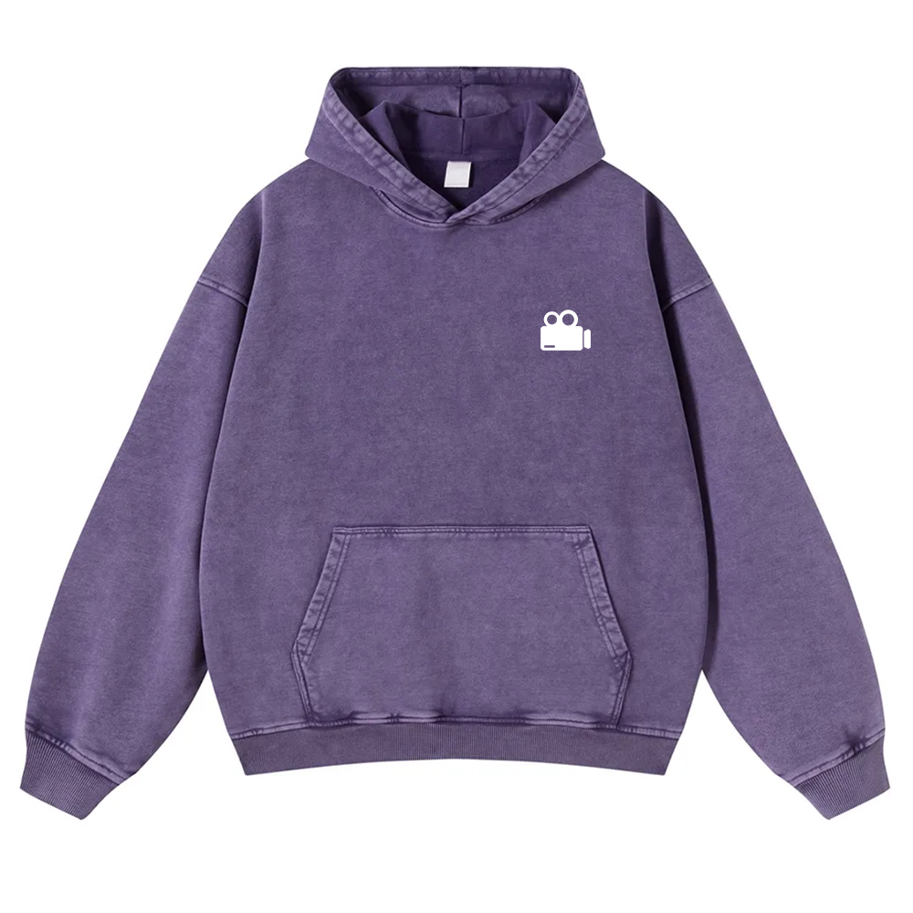 Videographer Washed Hoodie wearishow