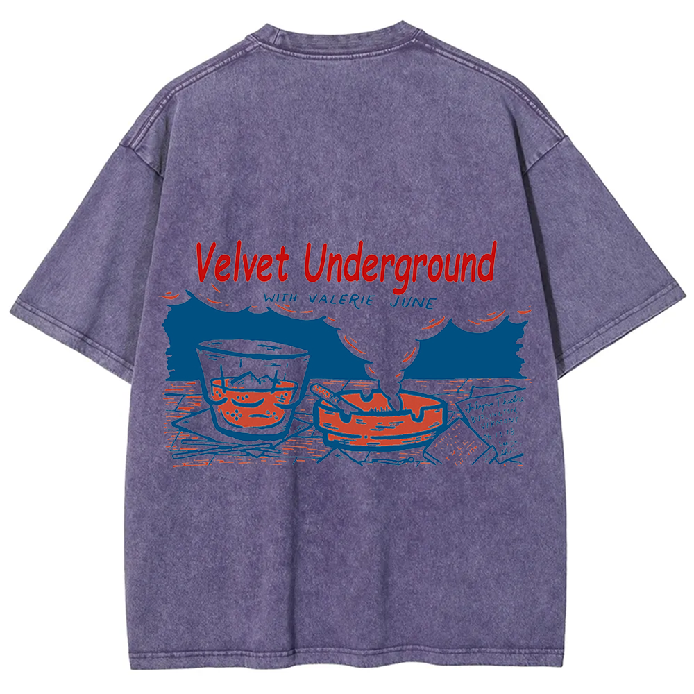Unisex The Velvet Underground Band T-shirt
