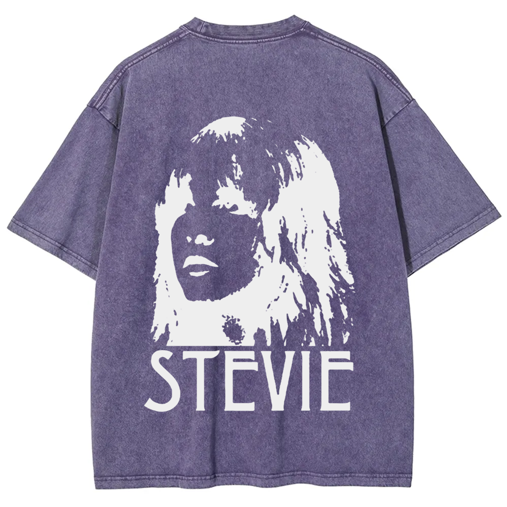 Stevie Nicks Singer Vintage Washed T-Shirt