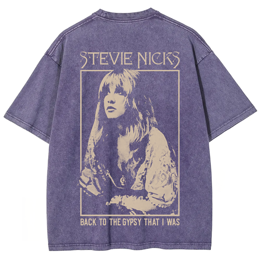 Stevie Nicks Singer Vintage Washed t-Shirt