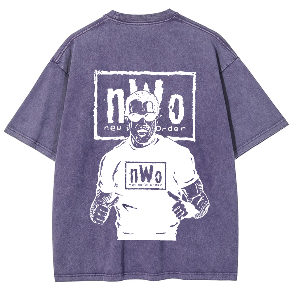 Wrestling Washed New World Order WWE t-Shirt