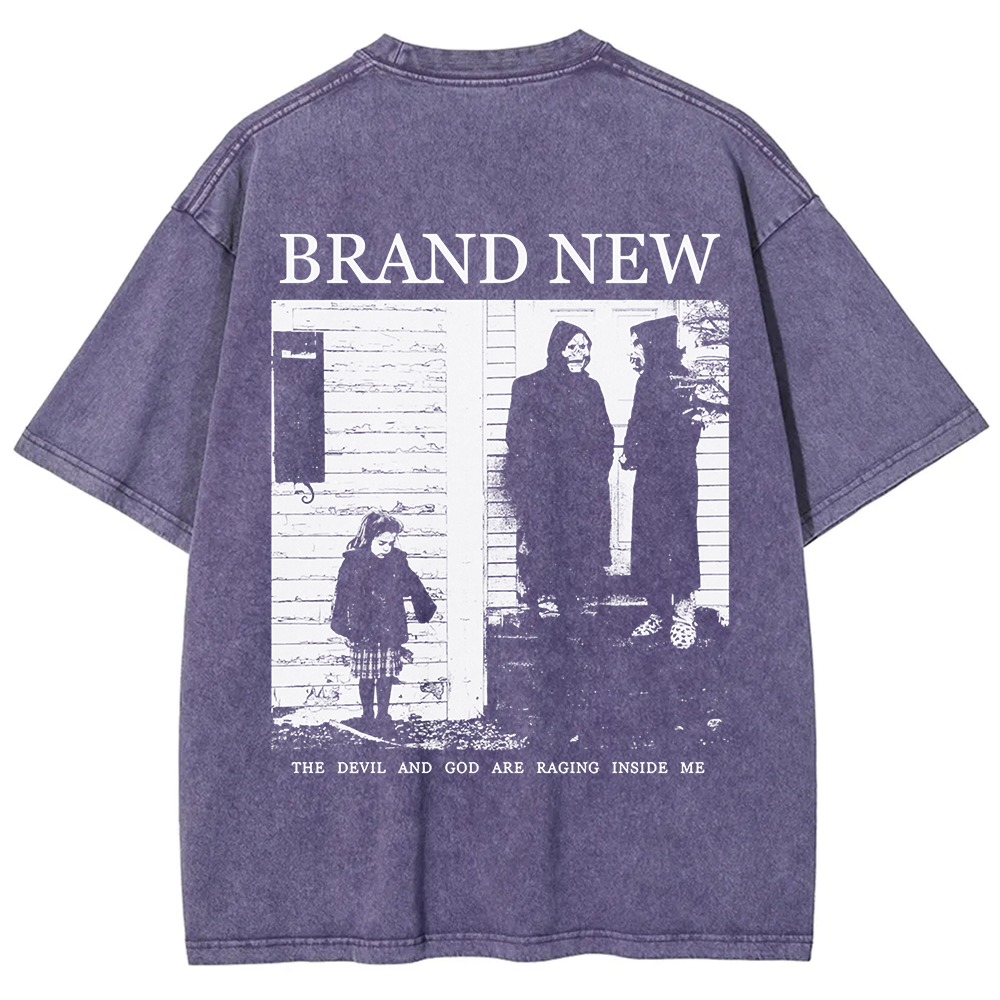 Washed Brand New Band t-Shirt