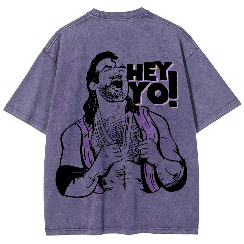 WWE Razor Ramon-Scott Hall HEY YO Casual Printed t-Shirt