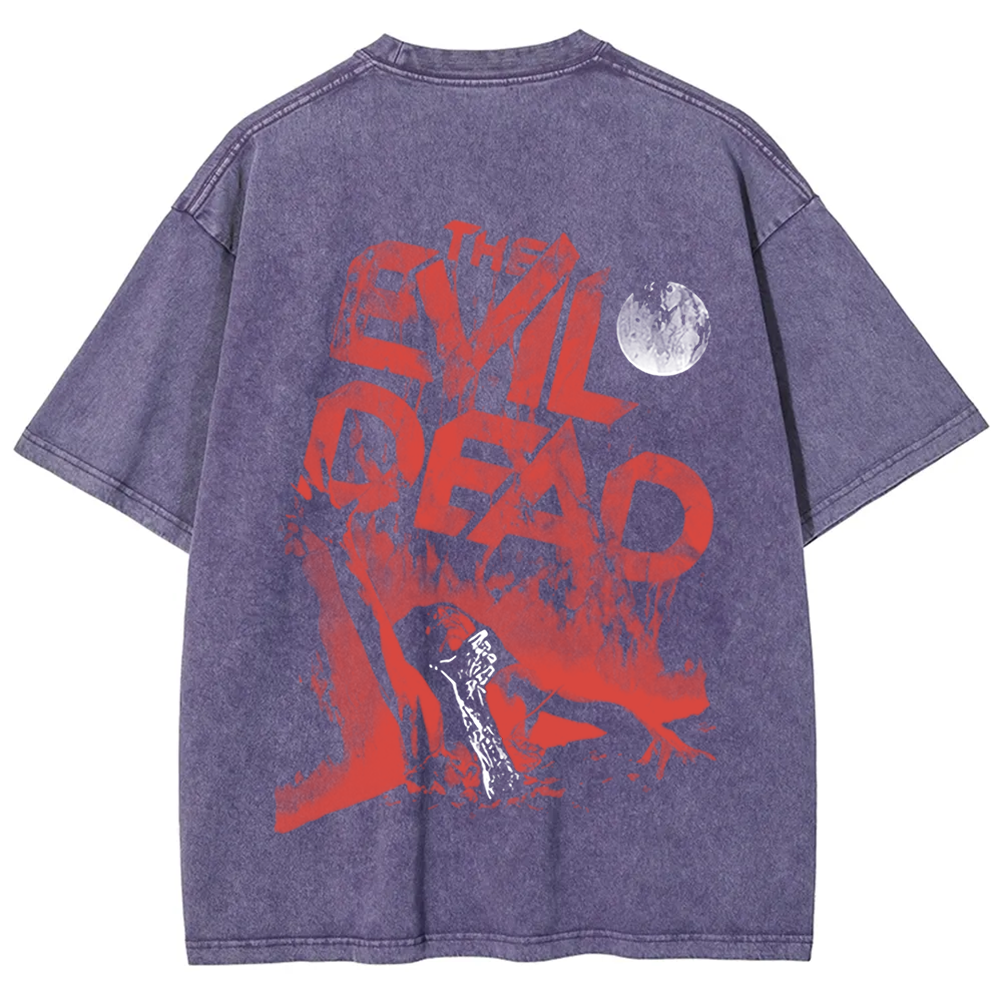 Unisex Vintage Washed  Evil Dead t-Shirt