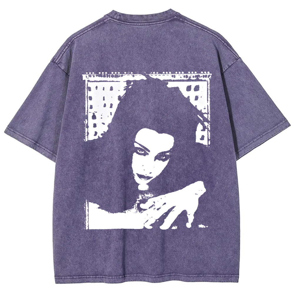 Unisex Vintage Washed Amy Lee Singer t-Shirt