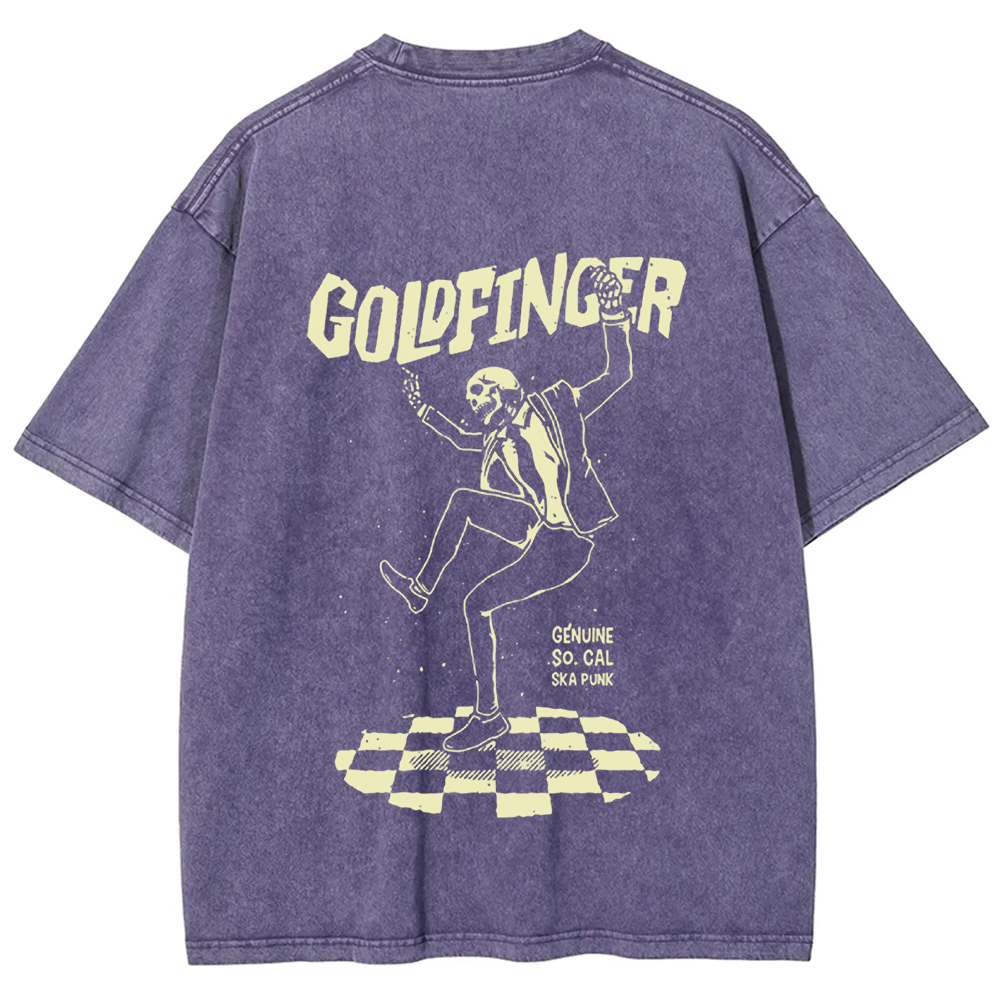 Unisex Vintage Goldfinger Band t-Shirt