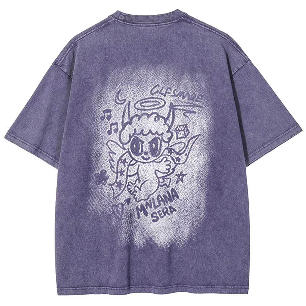 Unisex Vintage Angel Graphic t-Shirt