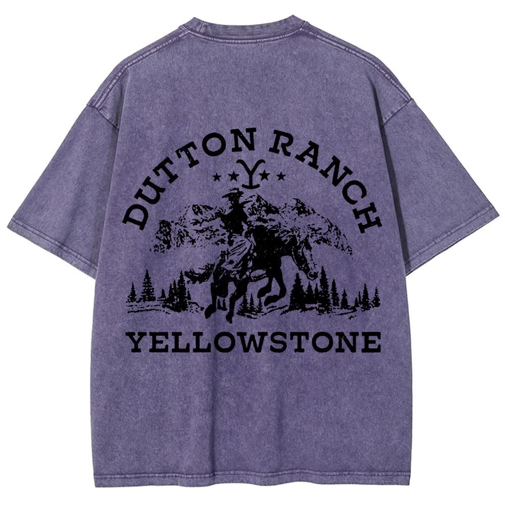 Unisex Vintage Yellowstone TV Series Casual Printed t-Shirt