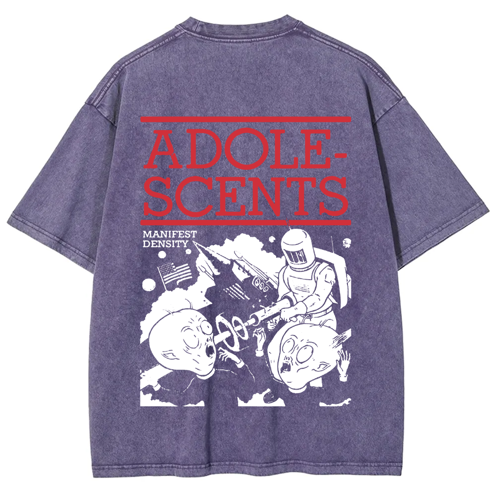 Unisex Vintage  Adolescents Band t-Shirt