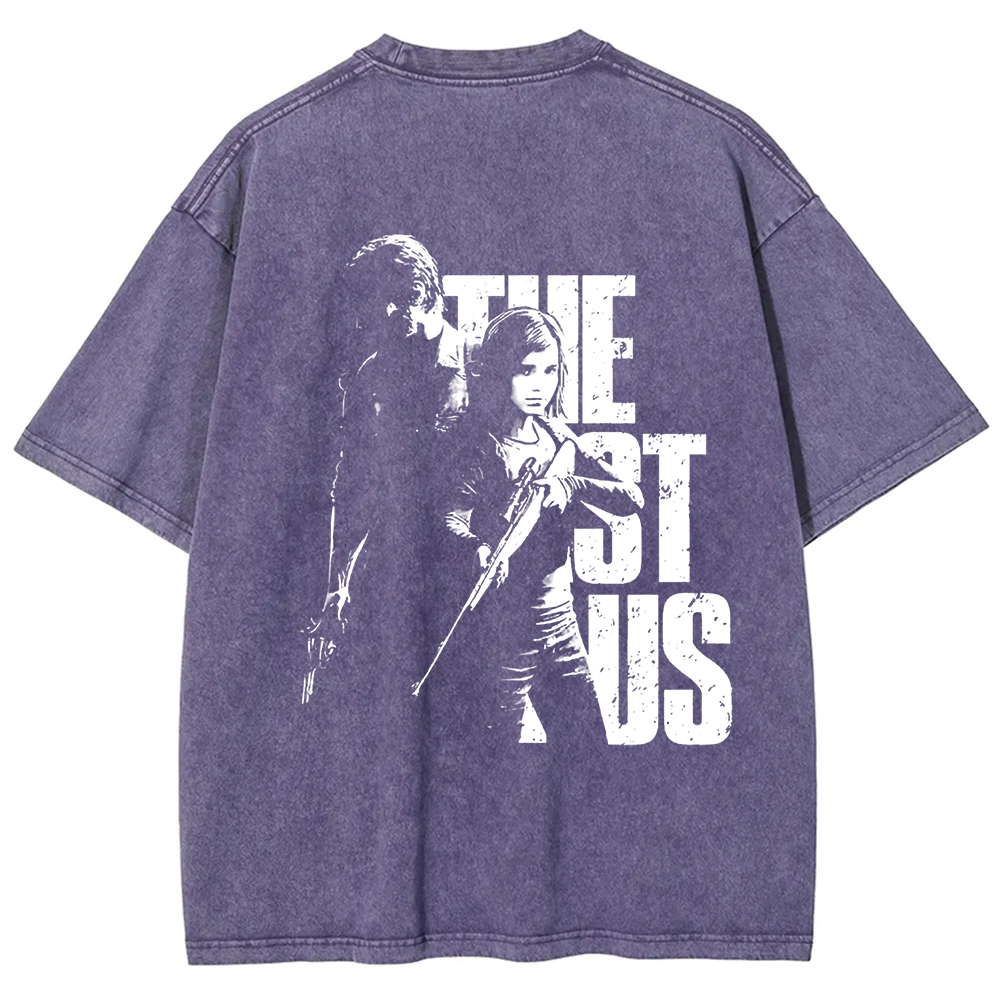 Unisex Vintage The Last of Us Horror Game Movie t-Shirt