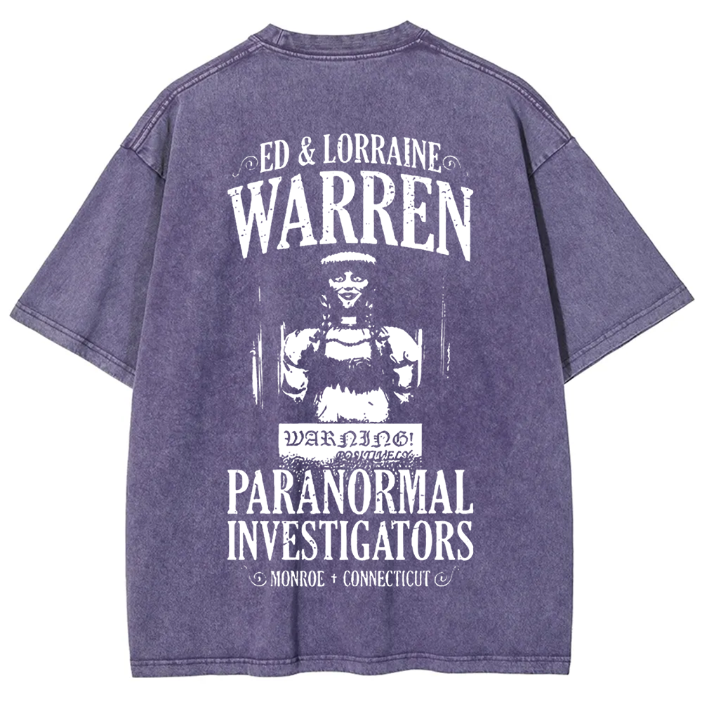Unisex Vintage The Conjuring Horror Movie t-Shirt